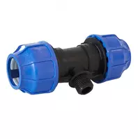 Компрессионный тройник с наружной резьбой