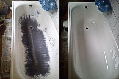 Покраска ванн любых сложностей Только в розницу