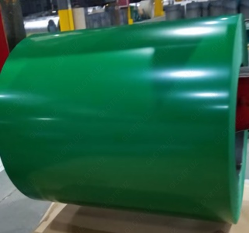  Полимерный рулон RAL 6005	Китай	037x1250мм - 