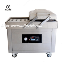 Двухкамерная вакуумная упаковочная машина DZ400/2C