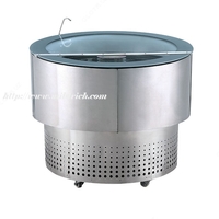 Круглая витрина для мороженого MBO-1200