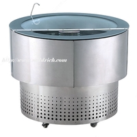Круглая витрина для мороженого MBO-1500