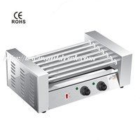 Аппарат для приготовления хот-догов 7-роликовый MHD-7R