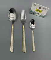 Vikalina pichoqlar toplami (oltin qoplamali) Bipai BB13-123  6 dona  zanglamaydigan polat (YANGI)