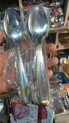  Vikalina 053 pichogi toplami (oltin qoplamali)  6 ta buyum  zanglamaydigan polat - 