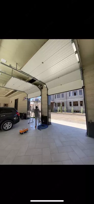 Ворота подъемные для гаража №2