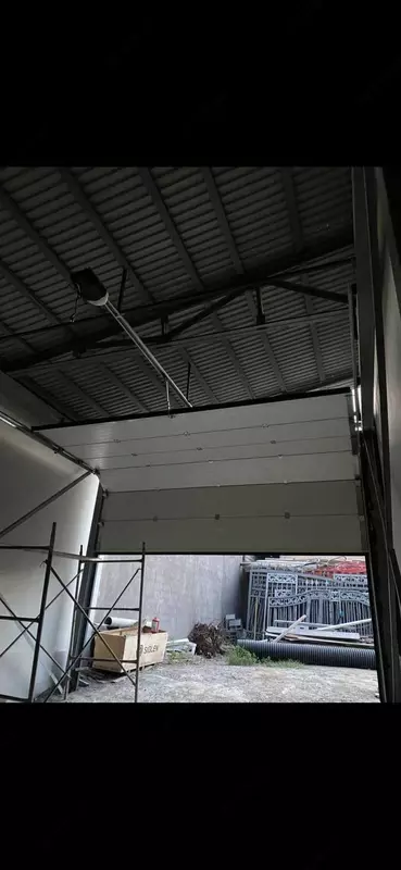 Ворота подъемные для гаража №4