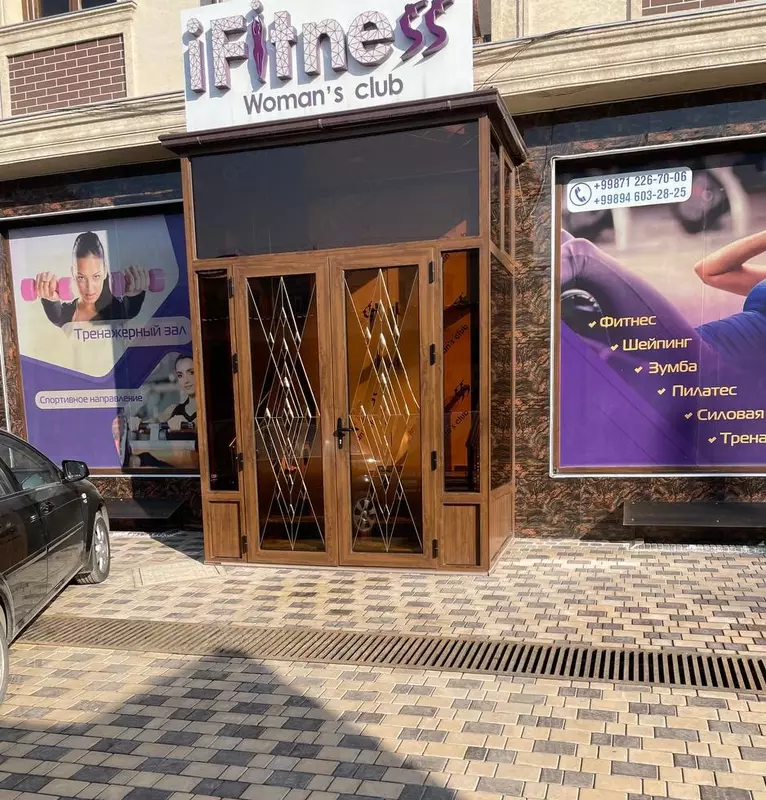 Алюминиевые двери №2 - по запросу