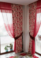 Комбинированные шторы в классическом стиле - от 100 000 сум