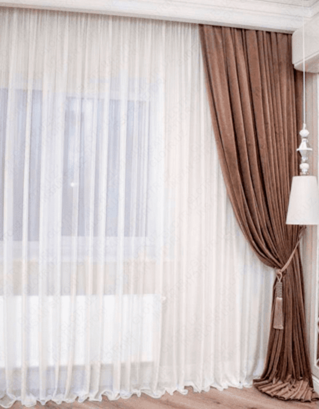 Klassik birlashtirilgan pardalar