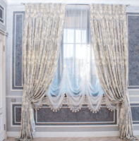 Услуги по пошиву французских штор
