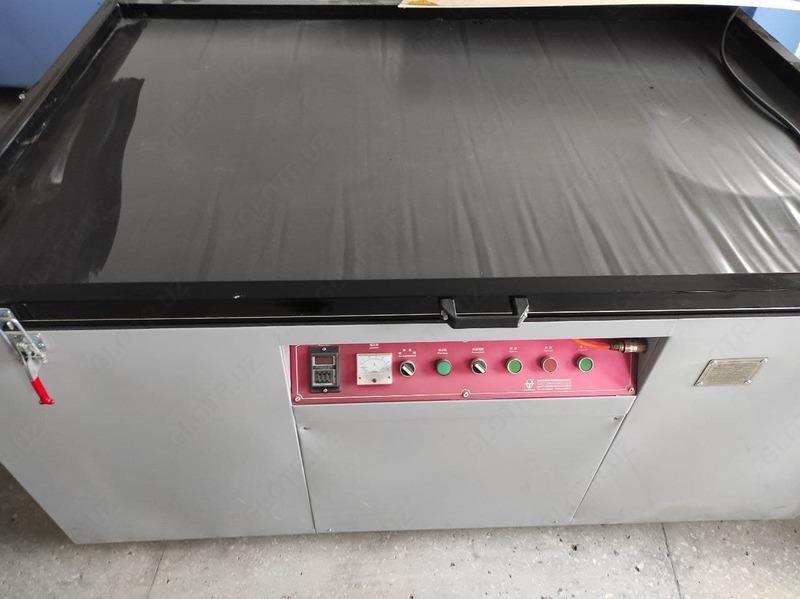  Ipak ekranli ultrabinafsha nurlarini bosib chiqarish / lak bilan qoplash va padni bosib chiqarish uchun uskunalar - 