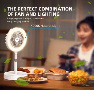 Портативный LED Светильник-Вентилятор. - 403 000 сум от 100 шт.