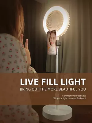 403 000 сум от 100 шт. Портативный LED Светильник-Вентилятор.