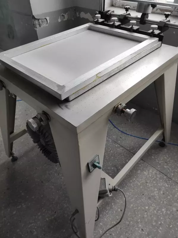 Ручной вакумный трафаретный принтер для шелкографии