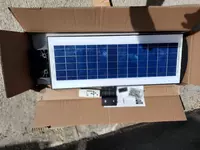 Солнечный прожектор для наружного освещения 240 Вт