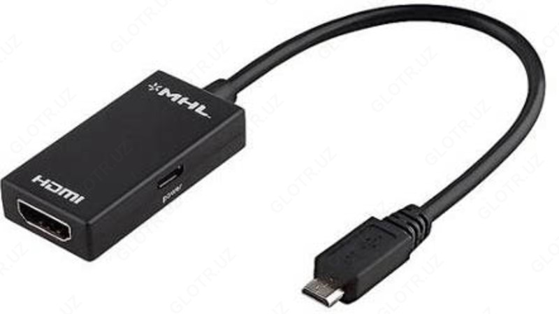 HDTV adapter Galaxy N7100/Note3/S5 переходник MHL белый
