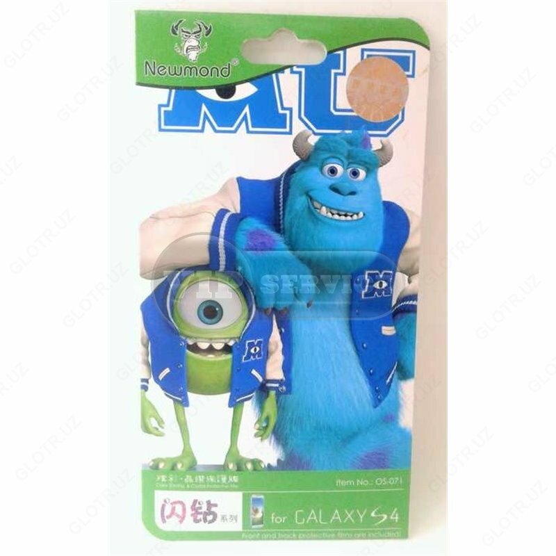  Виниловая наклейка Galaxy S4 Newmond MU Monsters №0S-071 - 