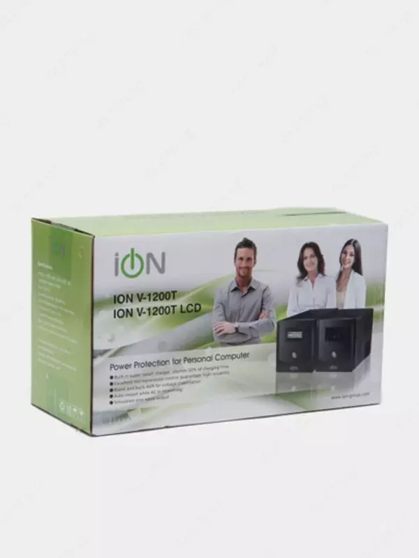 ИБП/UPS iON V-1200T (1200VA/600W) - ООО "Memory Technology Central Asia"