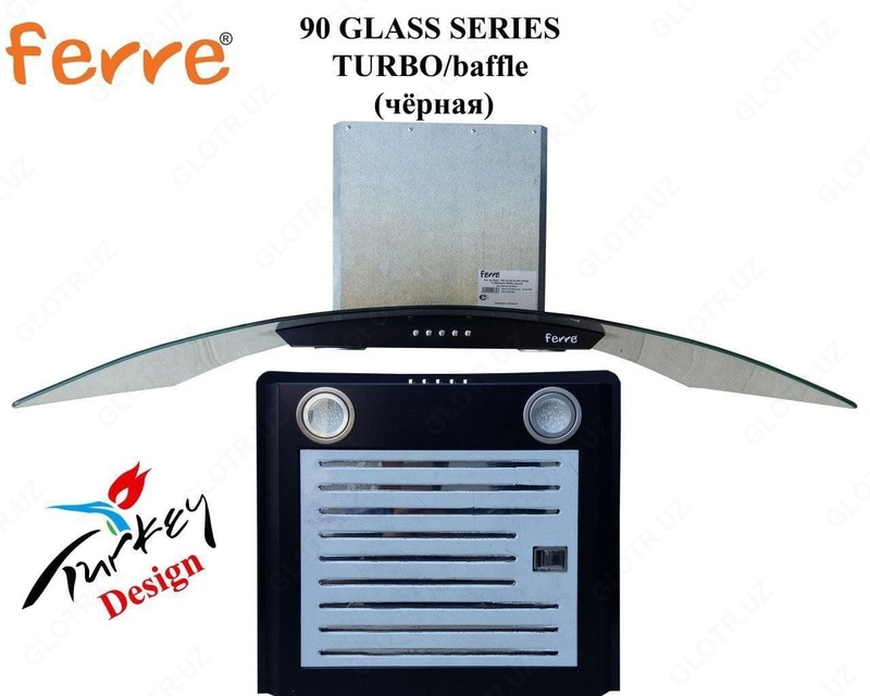  Kaput FERRE 90 GLASS SERIES TURBO / tosiq (qora) - 1 599 000 so'm / dona