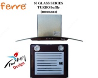  FERRE 60 GLASS SERIES TURBO / pishirgich (shokolad) - 