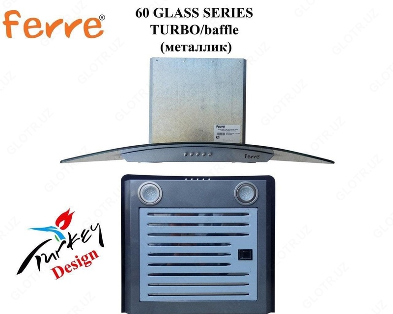 Kaput FERRE 60 GLASS SERIES TURBO / to'siq (metall)