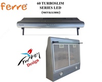 Вытяжка FERRЕ 60 TURBOSLIM SERIES LED (металлик)