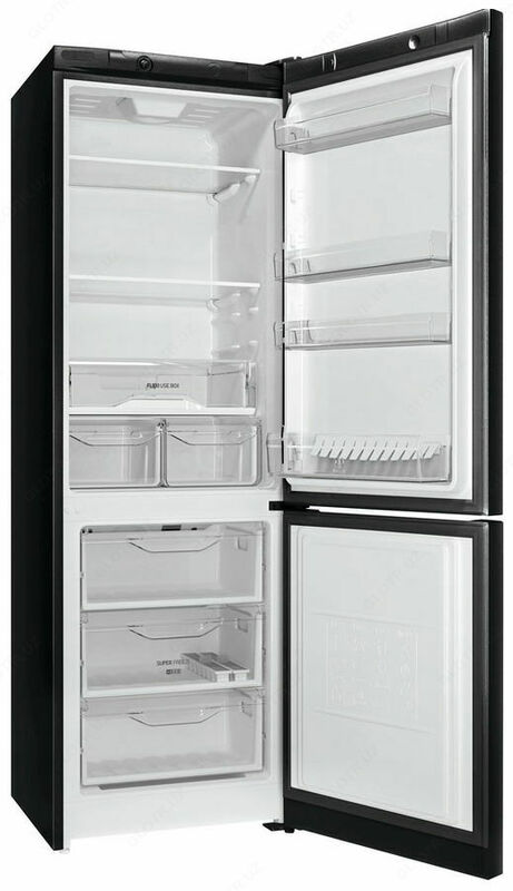  INDESIT DS 4180 B muzlatgichi  ikki kamerali  qora - 