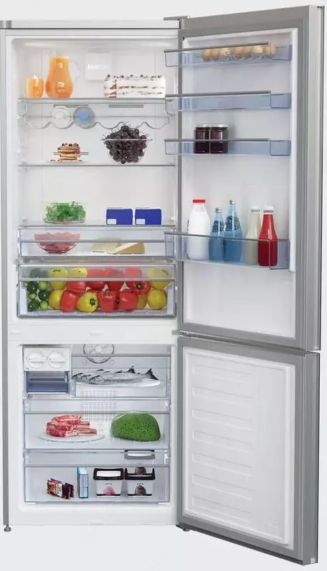   Muzlatgich Beko RCNE520E20ZGB ikki kamerali oyna/qora