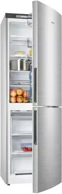 Холодильник Атлант XM-4621-149 двухкамерный нержавеющая сталь