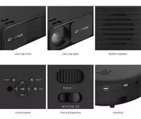 2 756 000 so'm Cheerlux CL760 proyektori (qora)