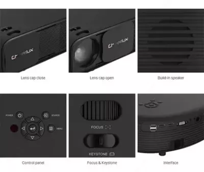 Проектор Cheerlux CL760 (черный)