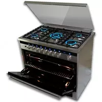 Газовая плита DELUSSO OGE9050LEDGL Chakana savdo