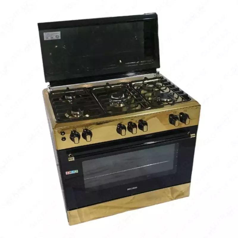 Газовая плита "DELUSSO OGE-9050 GOLD"