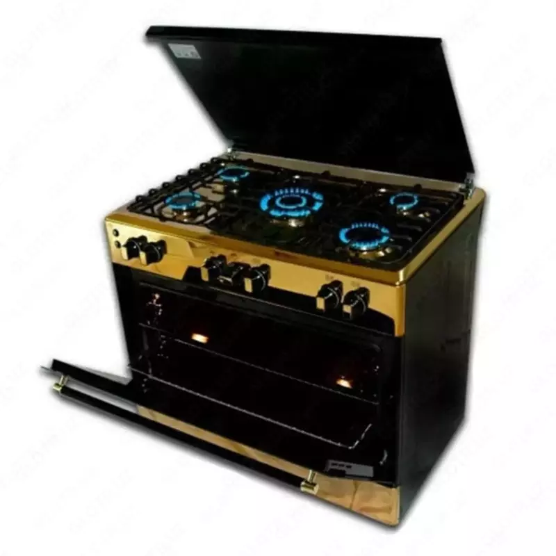 Газовая плита "DELUSSO OGE-9050 GOLD"