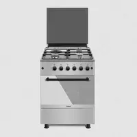  Газовая плита Ferre LN60-22Br/I/R/B( коричневый cтальной красный черный) - 