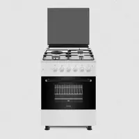 Ferre LN60-22SW/SBr/SI/SR/SB gaz plitasi (oq jigarrang polat qizil qora)