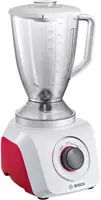 Блендер Bosch MMB21P0R  стационарный  белый/красный