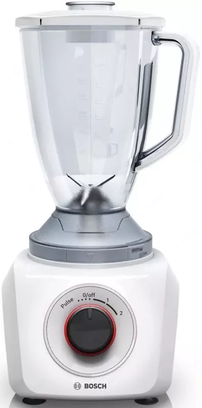  Блендер Bosch MMB21P0R  стационарный  белый/красный - 