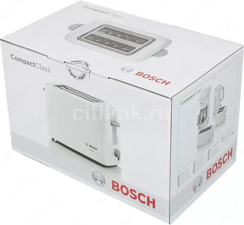 Тостер Bosch TAT3A011, белый