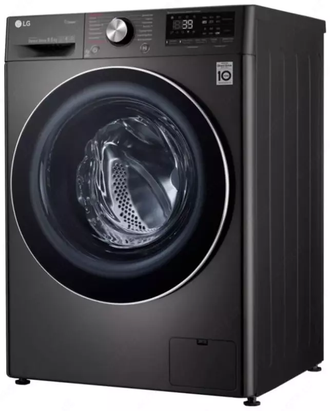 Стиральная машина LG F2V9GW9P, фронтальная, 8.5кг, 1200об/мин