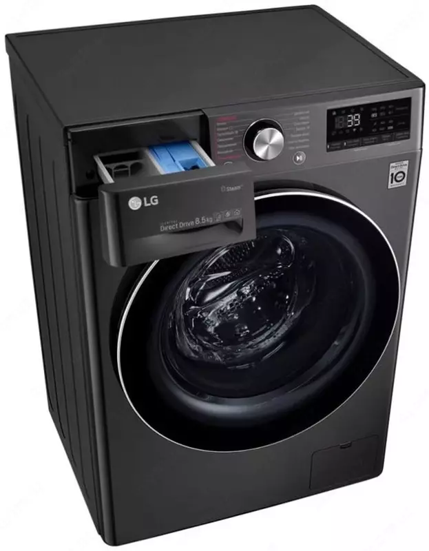 Стиральная машина LG F2V9GW9P, фронтальная, 8.5кг, 1200об/мин