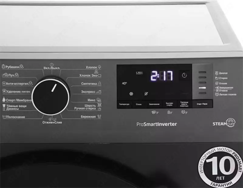 Стиральная машина Beko WSPE7612A черный Royaltech