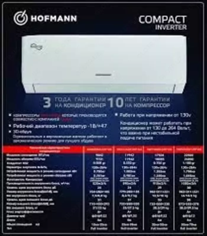  HOFMANN 12 COMPACT 3D inverter Только в розницу
