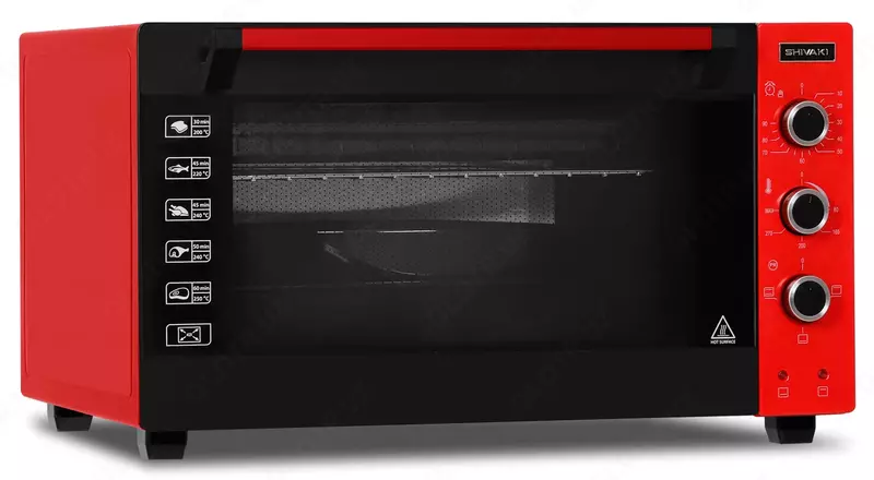 SHIV 4218 (с Лампа) черн/красн (экон)