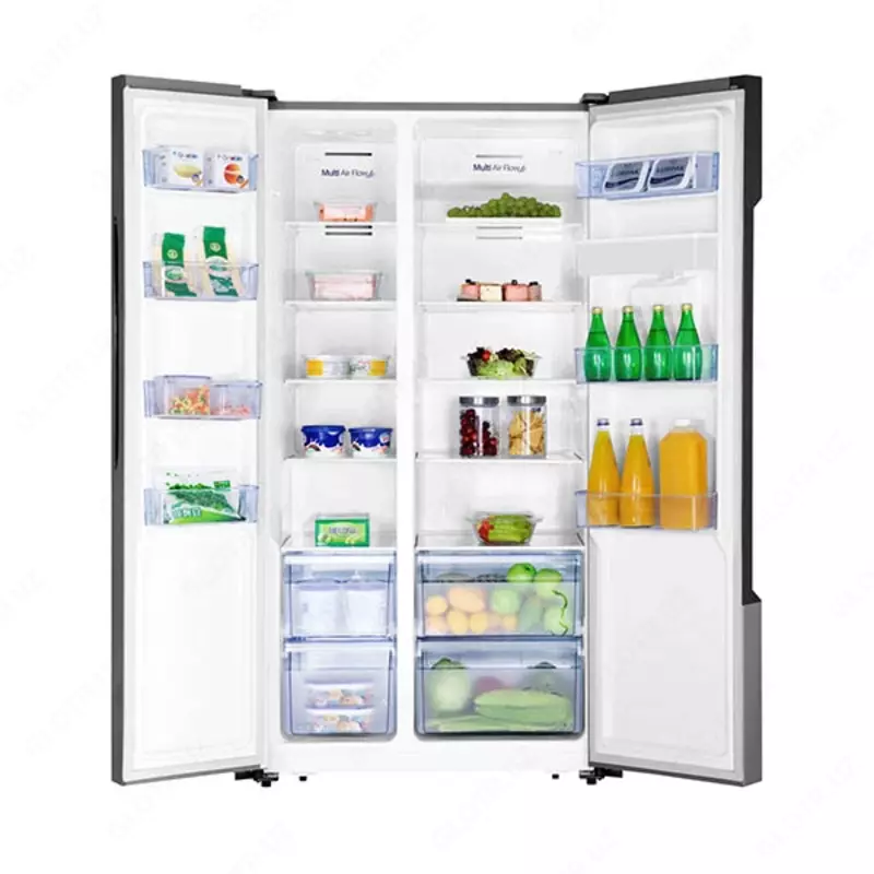 Холод Side by side ART-SB514S Инокс