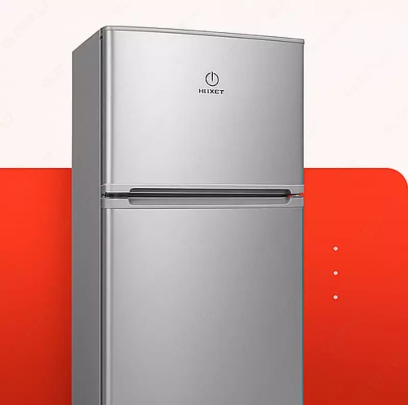  Бытовой двухкамерный холодильник INDESIT TIA 14G  240 л (Серебристый) - 