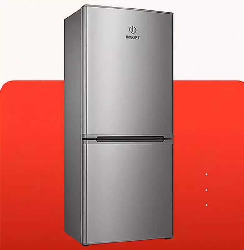 Бытовой двухкамерный холодильник INDESIT ES 16G  278 л (Серебристый)