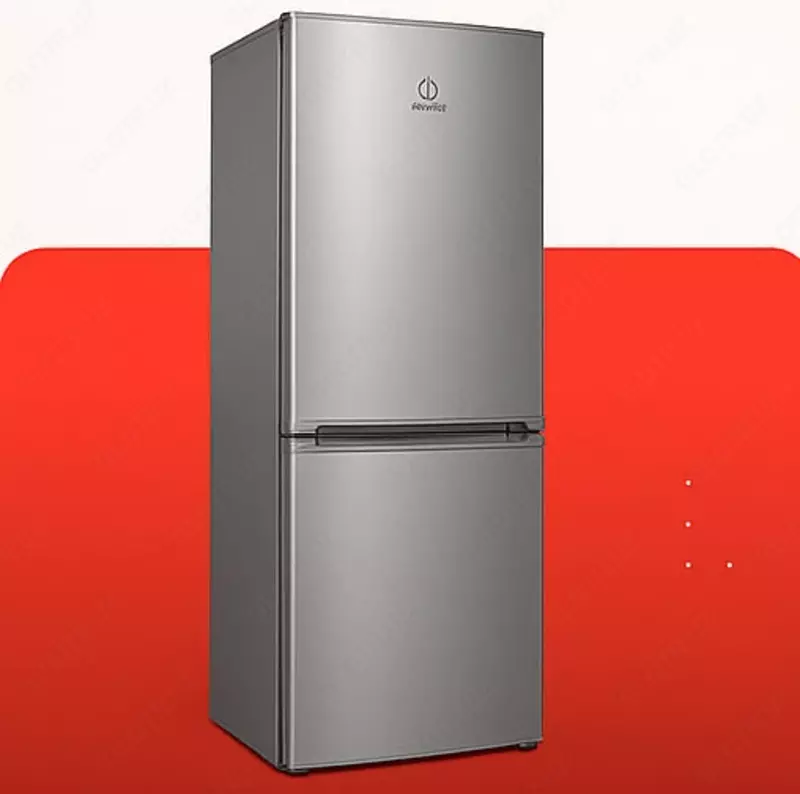 Бытовой двухкамерный холодильник "INDESIT" ES 18G, 339 л (Серебристый)