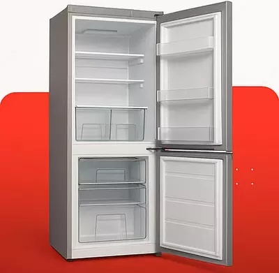 Ikki kamerali maishiy muzlatgich "INDESIT" ES 18G, 339 l (kumush)